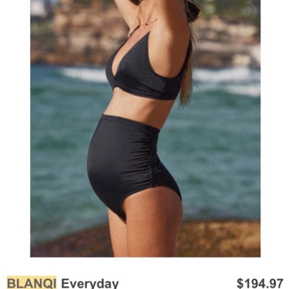 BLANQI Black Maternity Swimwear